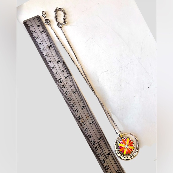 Brighton pendant with a reversible design.  Roll chain with 2 inch extension - Picture 6 of 8